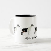 アルペン酪農用ヤギ ツートーンマグカップ (正面左)
