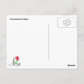 アルペン ポストカード (裏面)