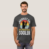 アルボリストパパツリークライマーおもしろいアーボリスト父 Tシャツ (正面フル)