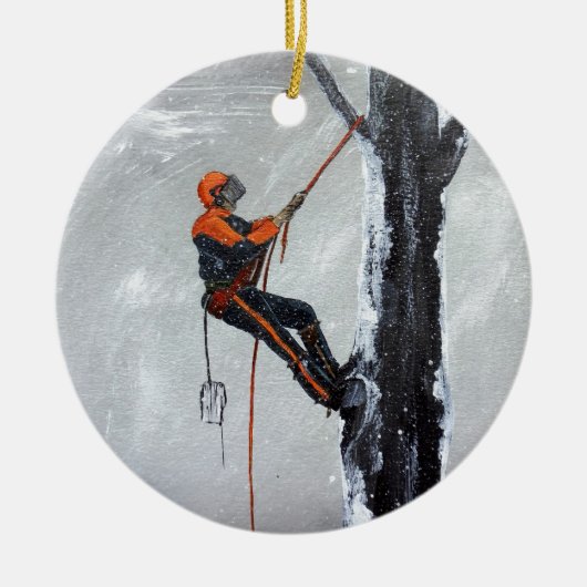 アルボリストロングホールフスクヴァルナ セラミックオーナメント (正面)