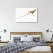 アルボレアルアガミド種の先住民から東部 キャンバスプリント (インサイチュ (寝室))