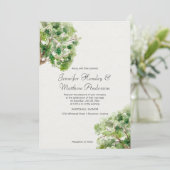 アルボ素朴レタムオーク結婚の木 | 招待状 (スタンド正面)