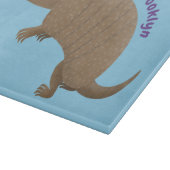 アルマおもしろいディッロhappy cartoonイラストレーション カッティングボード (角)