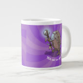 アルマおもしろいディヨミルク&スガー催眠漫画 ジャンボコーヒーマグカップ (正面右)