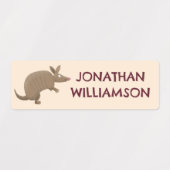 アルマおもしろいディロの幸せパーソナライズされたな漫画 ラベル (デザイン2)