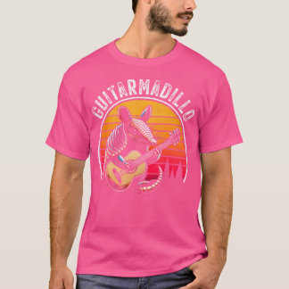 アルマおもしろいディロギタープンギタルマジロおもしろいアーム Tシャツ
