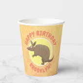 アルマおもしろいディロハッピーバースデー漫画 紙コップ (正面)