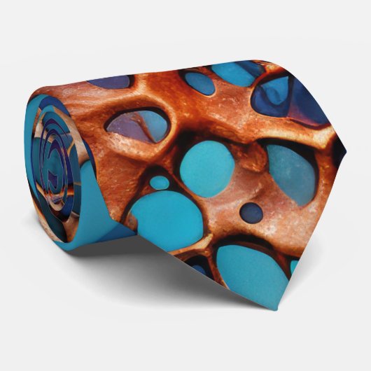 アルマイト加工のメタルアートネクタイ ネクタイ (ロール)