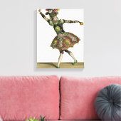 「アルマイド」「サイケ」「セーヴ」の鬼の衣装 キャンバスプリント (インサイチュ (リビング))