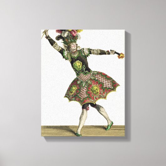 「アルマイド」「サイケ」「セーヴ」の鬼の衣装 キャンバスプリント (正面)