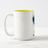 アルマウリッド・アルナバウィー預言者ムハンマド誕生日 ツートーンマグカップ (左)