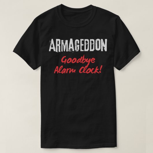 アルマゲドン Tシャツ (デザイン正面)
