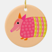 アルマジロのオーナメント セラミックオーナメント (裏面)