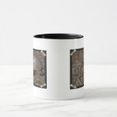 アルマジロの生息地のコーヒー・マグ マグカップ (中央)