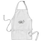 アルマジロの芸術のおもしろいかわいくユニークなインクラインスケッチ