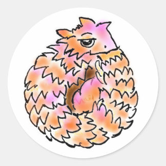 アルマジロトカゲちゃん ラウンドシール