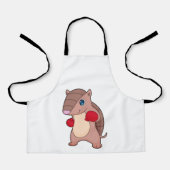 アルマジロボクシングボクサーボクシング手袋 エプロン (正面)