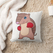 アルマジロボクシングボクサーボクシング手袋 クッション (ブランケット)