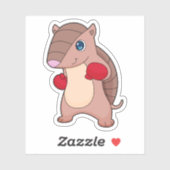 アルマジロボクシングボクサーボクシング手袋 シール (シート)