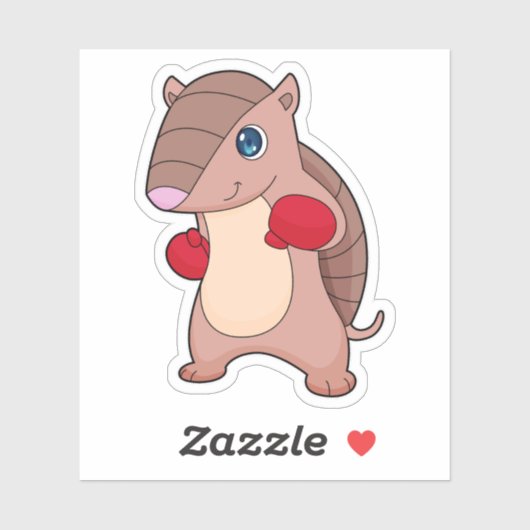 アルマジロボクシングボクサーボクシング手袋 シール (シート)