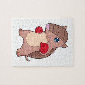 アルマジロボクシングボクサーボクシング手袋 ジグソーパズル (横)