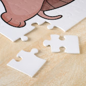 アルマジロボクシングボクサーボクシング手袋 ジグソーパズル (側面)