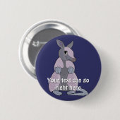 アルマジロボタン 缶バッジ (正面&裏面)