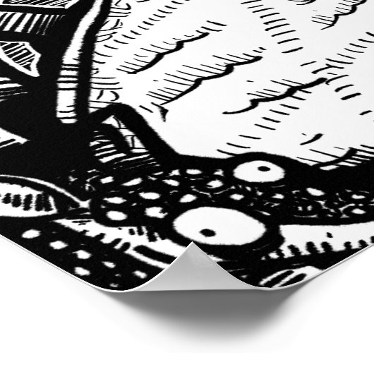 アルマジロ世界 ポスター (角)