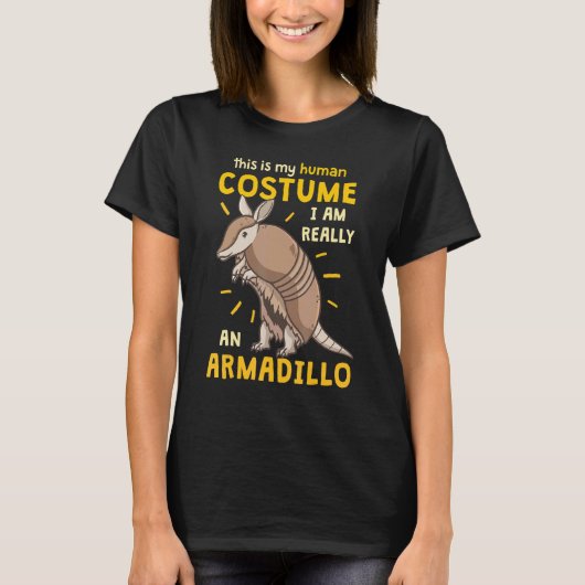 アルマジロ人間の衣装の怠惰な衣装 Tシャツ (正面)