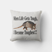 アルマジロ感動的動物 クッション (正面)