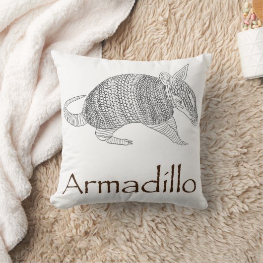 アルマジロ枕 クッション (ブランケット)