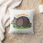 アルマジロ漫画 クッション (ブランケット)