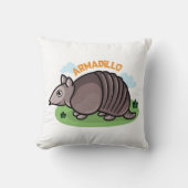 アルマジロ漫画 クッション (正面)