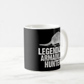 アルマジロ男性女性アルマジロかわいい動物_3 コーヒーマグカップ (正面右)