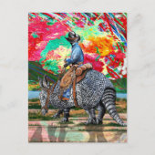 アルマジロ・カウボーイ ポストカード (正面)