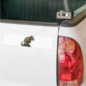 アルマジロ・クリスマス バンパーステッカー (トラック上)