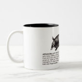 アルマジロ ツートーンマグカップ (左)