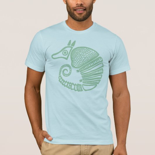 アルマジロ・トーテムTシャツ Tシャツ (正面)