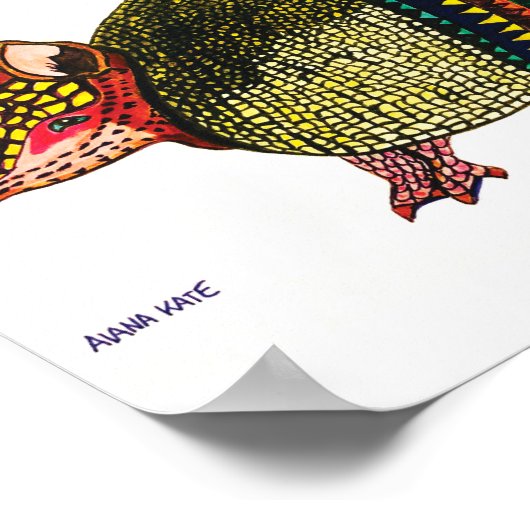 アルマジロ ポスター (角)