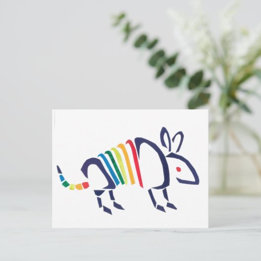 アルマジロ ポストカード (スタンド正面)