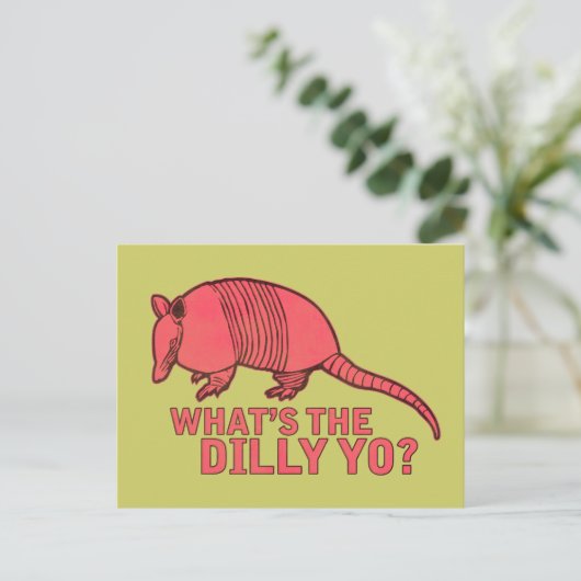 アルマジロ ポストカード (スタンド正面)