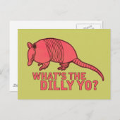 アルマジロ ポストカード (正面/裏面)