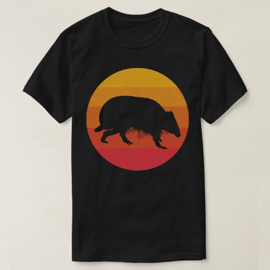アルマジロ Tシャツ (デザイン正面)