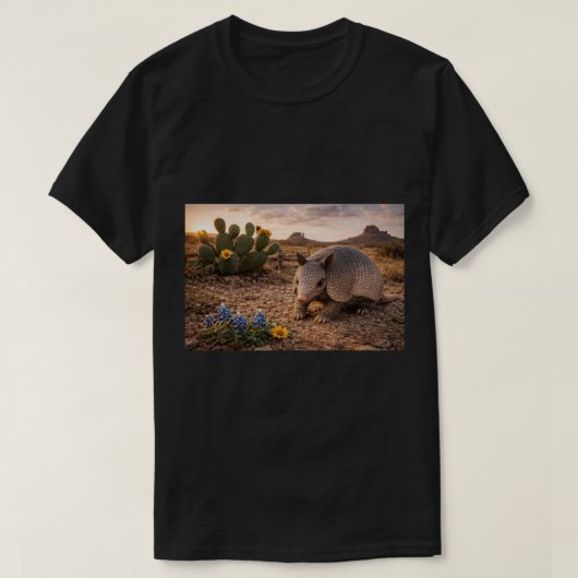 アルマジロ Tシャツ (デザイン正面)