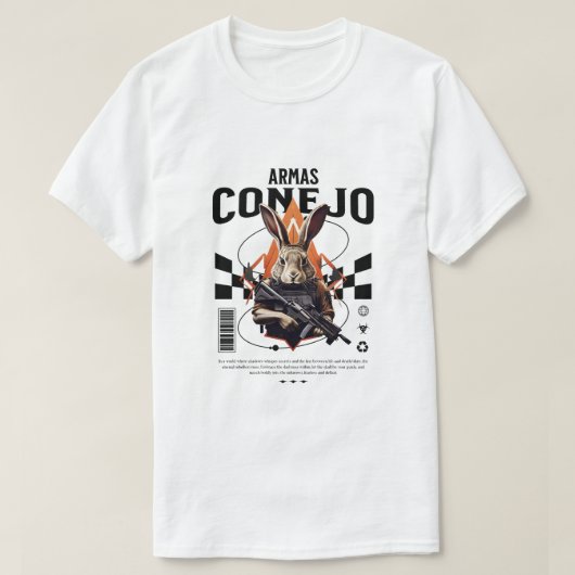アルマスコメホ Tシャツ (デザイン正面)