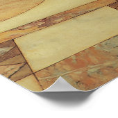 アルマタデマのオレアンダー、ヴィンテージの花 ポスター (角)