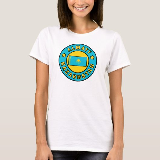 アルマティカザフスタン Tシャツ (正面)
