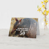 アルマディおもしろいロ誕生日カードユーモア カード (黄色い花)