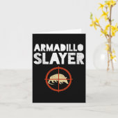 アルマディッロスラエアルマディロハンターギフト カード (黄色い花)