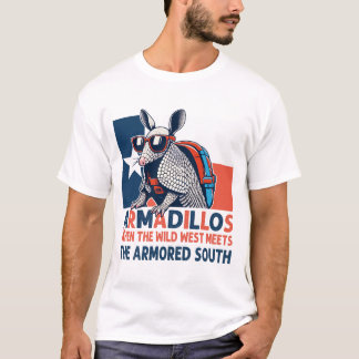 アルマディロス – テキサス州アルマディロス Tシャツ